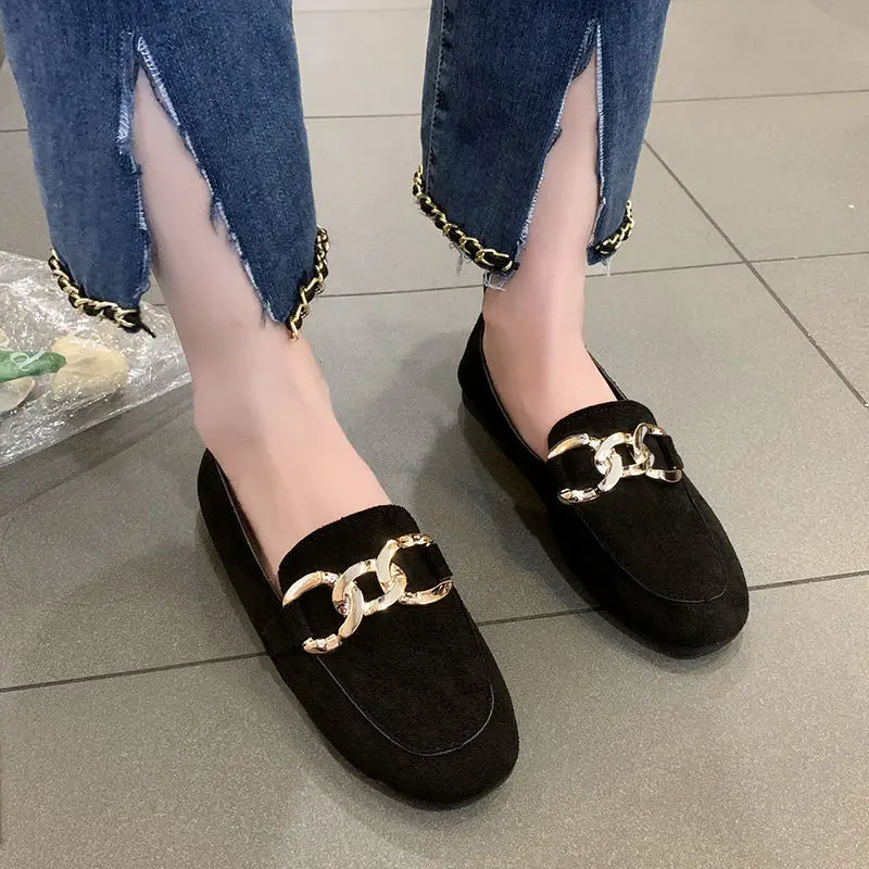 Women Shoes Quick Delivery - รองเท้าส้นแบนสตรี SLIP-ON รอบ Toe ส้น Elegant