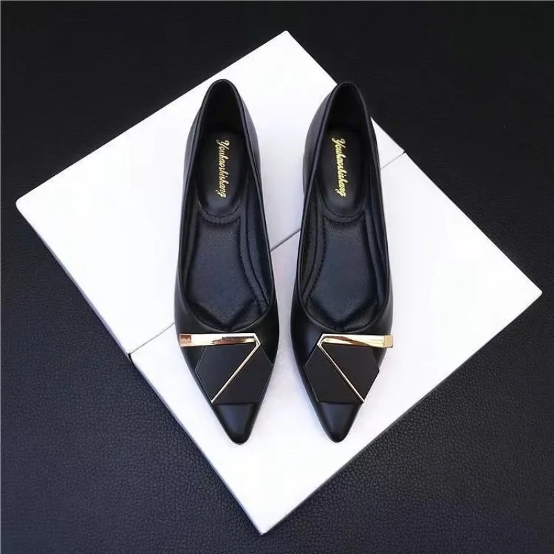 Women Shoes Quick Delivery - รองเท้าผู้หญิง รองเท้าทำงานแบบแบน ไม่ลื่น รุ่นใหม่ล่าสุด ทันสมัย ราคาถูก