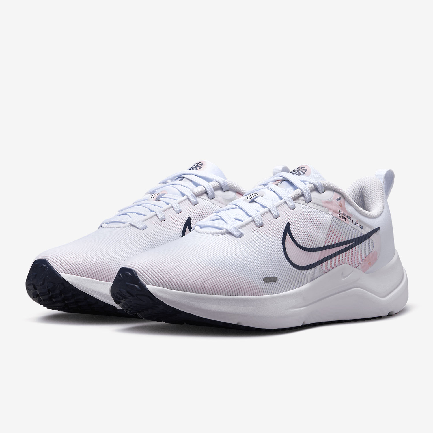 Women Shoes Running Nike - รองเท้าวิ่งออกกำลังกายสำหรับผู้หญิงรุ่นใหม่ Nike Downshifter 12 ของแท้ DX7885-100