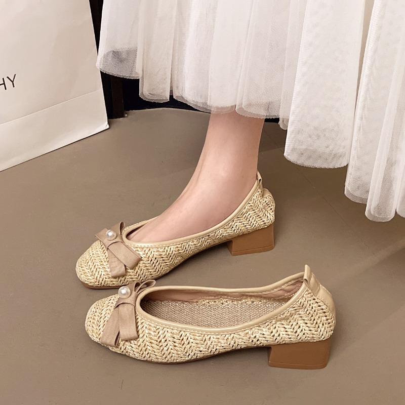 Women Shoes Quick Delivery - รองเท้าสบายๆหรูหราสําหรับผู้หญิง 2025 Kawaiiผู้หญิงฤดูร้อนรองเท้าแบนน่ารักElegan Quickการจัดส่งแนวโน้ม