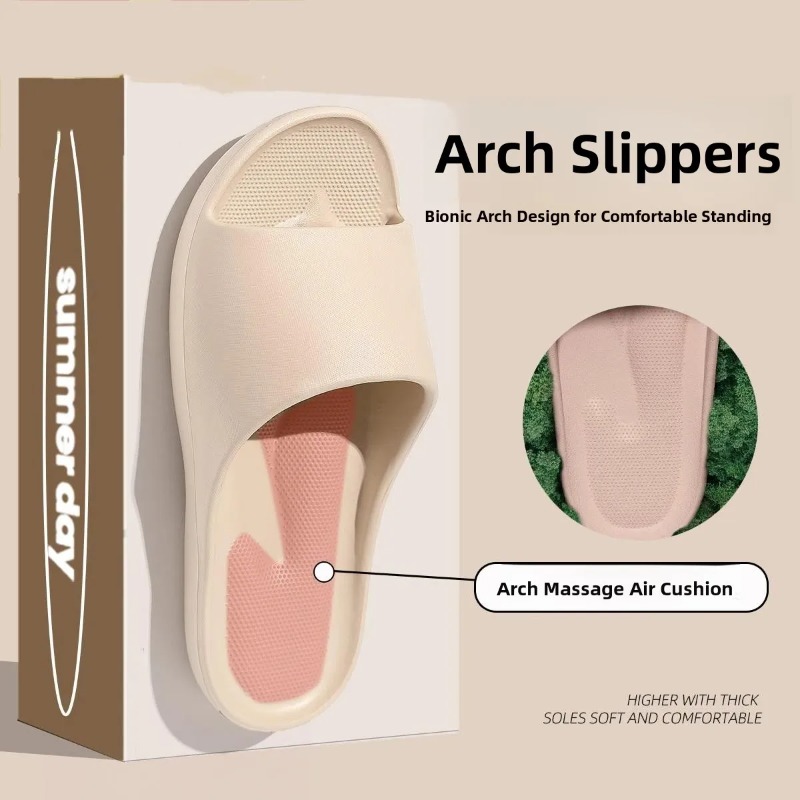 Women Shoes Mules - รองเท้าแตะแบบใหม่สำหรับเท้าแบน รองรับอุ้งเท้า แก้ไขปัญหาอุ้งเท้าทรุด รองเท้าแตะสำหรับฤดูร้อน ระบายอากาศได้ดี สำหรับผู้หญิง