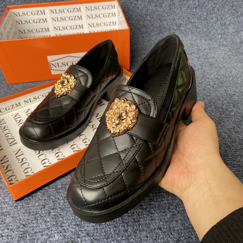 Women Shoes Japanese Brand - รองเท้าแบรนด์แท้ หัวมน ส้นหนา รองเท้าผู้หญิง รองเท้าอ็อกซ์ฟอร์ด รองเท้าโลฟเฟอร์