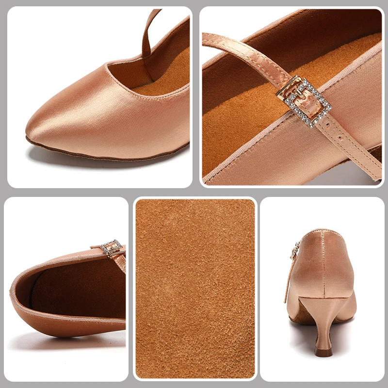 Women Shoes Size 4 In Cm - Hot ผู้หญิงรองเท้าเต้นรําโมเดิร์นคลาสสิก Tango JAZZ มาตรฐาน Dance