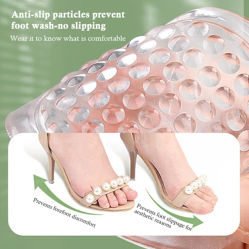 แผ่นรองส้นเท้าซิลิโคน แผ่นรองฝ - Women'S Shoes High Arch Support บทวิจารณ์และราคา