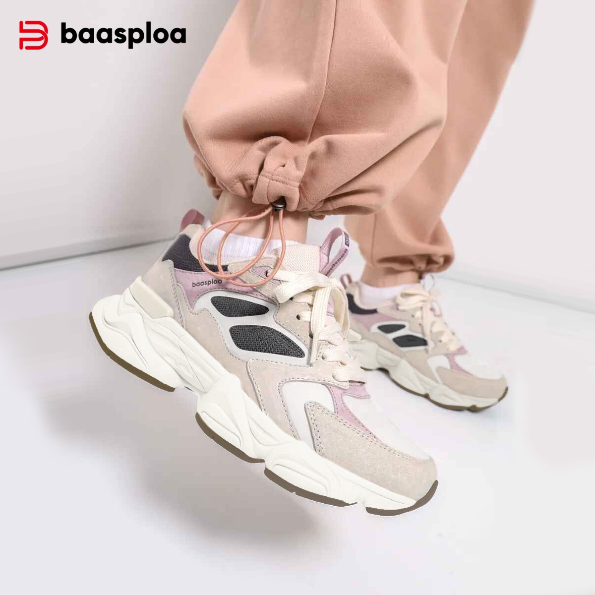 Baasploa ผู้หญิงรองเท้าสบายๆหน - Women Shoes Nb บทวิจารณ์และราคา