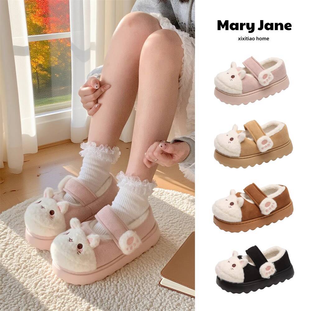 รองเท้าแตะใส่ในบ้านลายแมวน่ารั - Women Shoes On Sale บทวิจารณ์และราคา