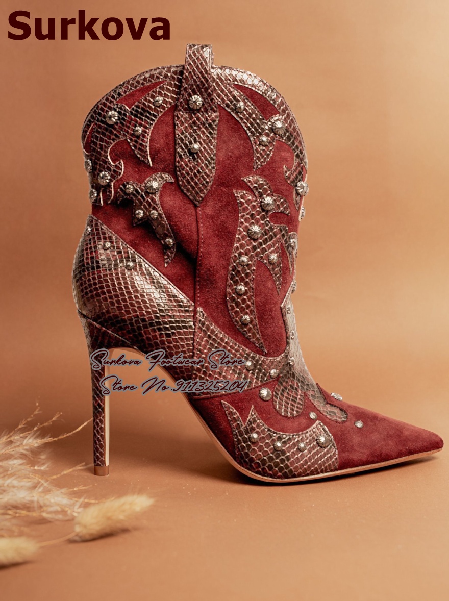 รองเท้าบูทข้อเท้าสไตล์คาวเกิร์ - Western Cowgirl Boot บทวิจารณ์และราคา