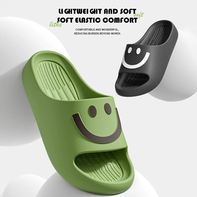 รองเท้าแตะลายหน้ายิ้มสำหรับผู้ - Mule Slip On บทวิจารณ์และราคา