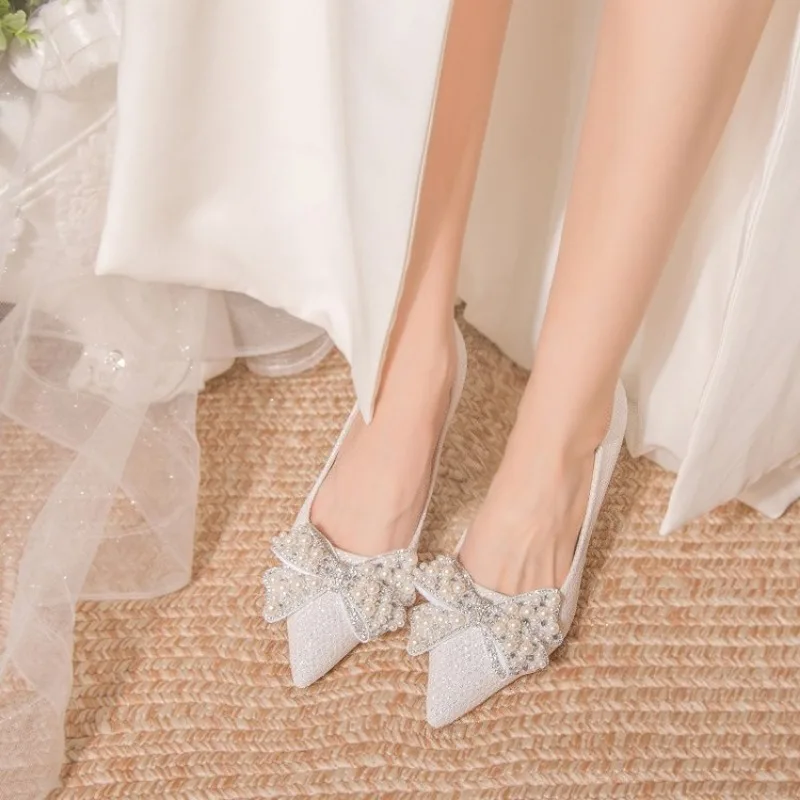 Stilito Pointed Toe ปั๊มแต่งงา - Women Shoes Quick Delivery บทวิจารณ์และราคา