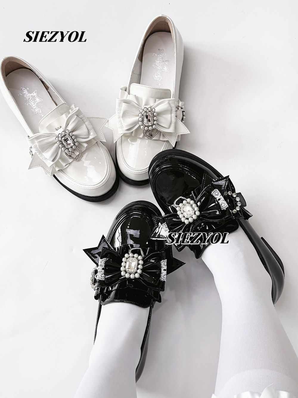 รองเท้าหนังสไตล์ญี่ปุ่นแบบดั้ง - Women Shoes Heels บทวิจารณ์และราคา