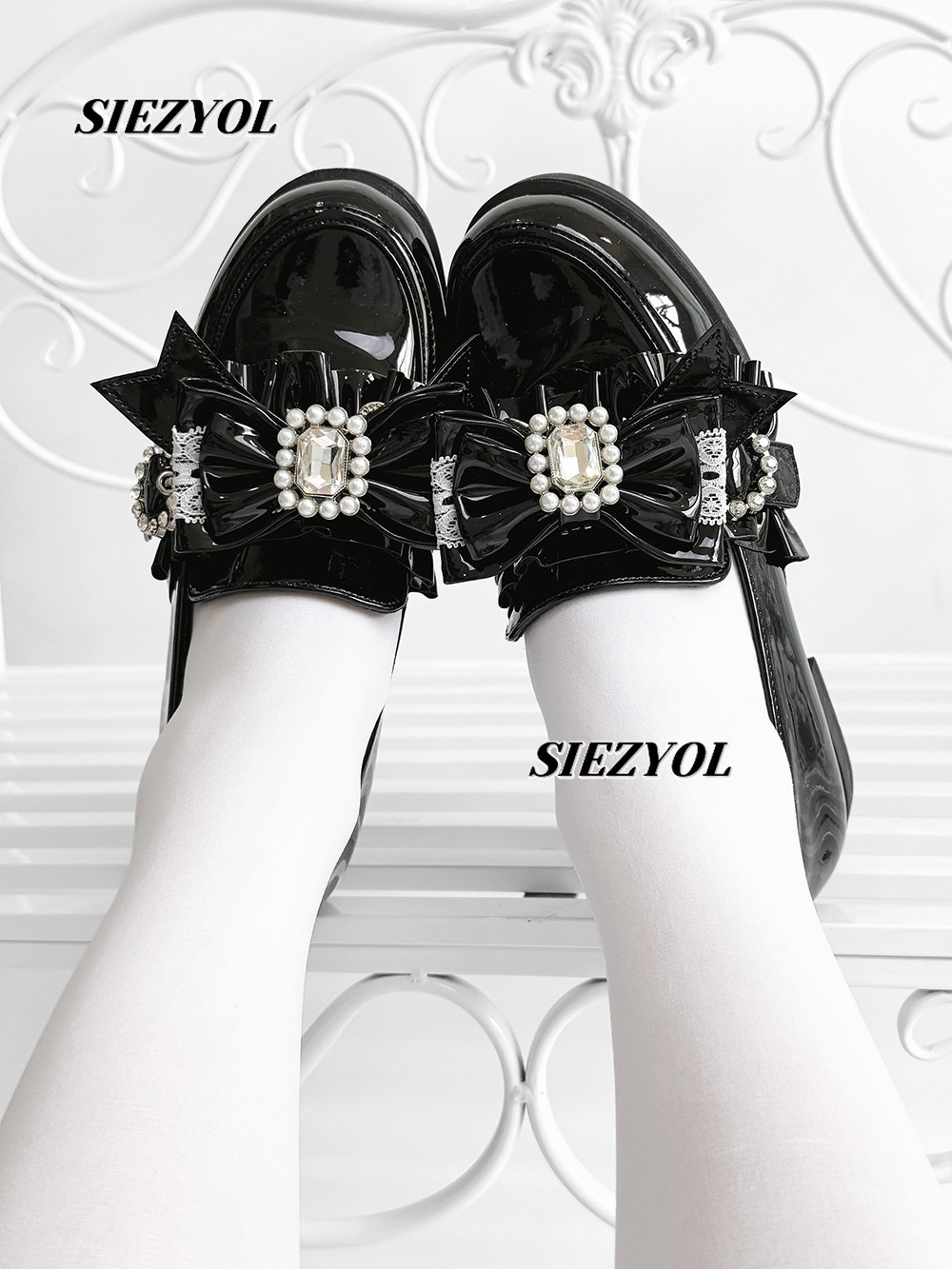 รองเท้าหนังสไตล์ญี่ปุ่นแบบดั้ง - Women Shoes Heels บทวิจารณ์และราคา