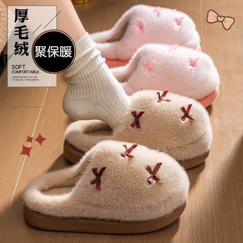 รองเท้าแตะใส่ในบ้านผ้าฝ้ายสำหร - Women Shoes On Sale บทวิจารณ์และราคา