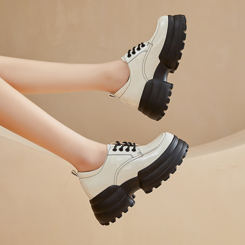 รองเท้าส้นตึกแบบสวม ส้นสูง 8 ซ - Women Shoes Japanese Brand บทวิจารณ์และราคา