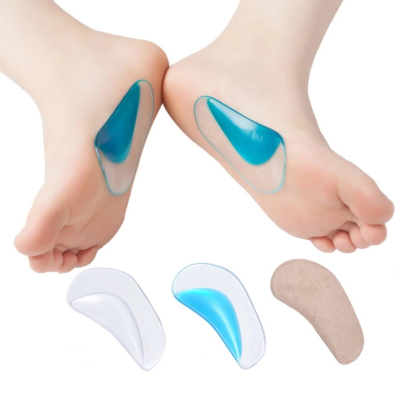 แผ่นรองเท้าซิลิโคนรองรับอุ้งเท - Women'S Shoes High Arch Support บทวิจารณ์และราคา