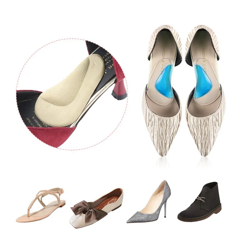 แผ่นรองเท้าซิลิโคนรองรับอุ้งเท - Women'S Shoes High Arch Support บทวิจารณ์และราคา