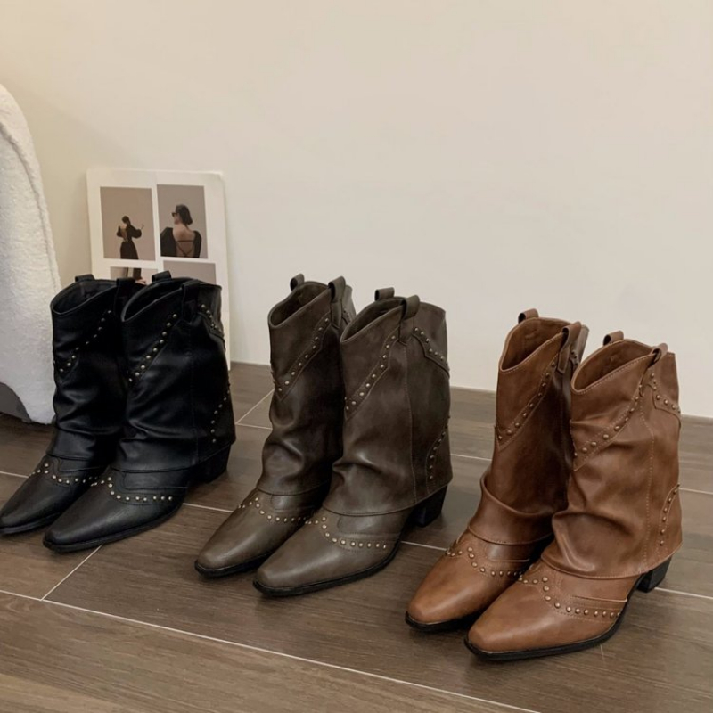 รองเท้าบูทคาวบอยสไตล์ตะวันตกสำ - Western Cowgirl Boot บทวิจารณ์และราคา