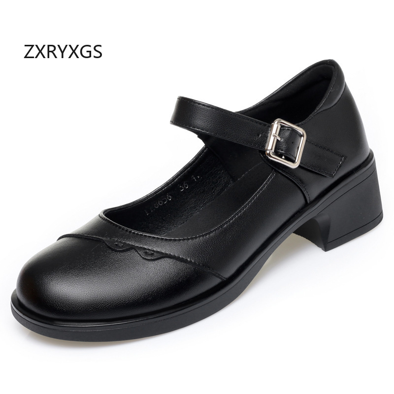 ZXRYXGS ขายดี 2026 รองเท้าหนัง - Women Shoes Size 4 In Cm บทวิจารณ์และราคา