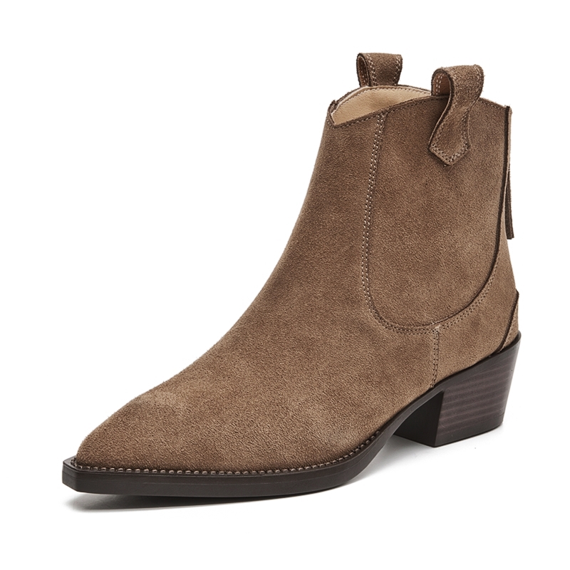 รองเท้าบูทข้อเท้าผู้หญิง AIYUQ - Western Cowgirl Boot บทวิจารณ์และราคา