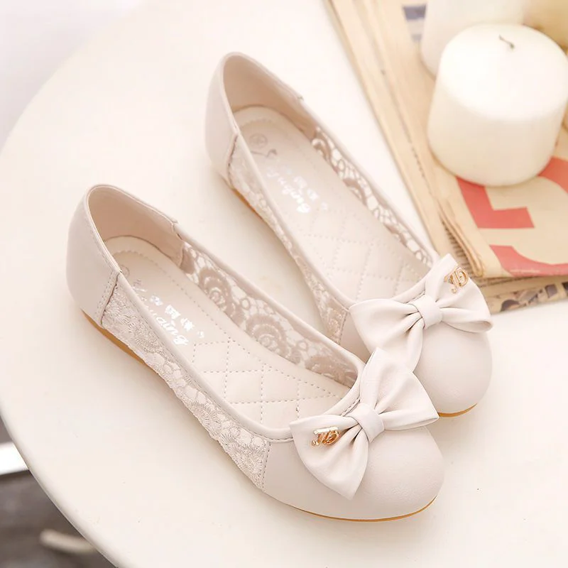 รองเท้าสตรีแบบสวมรองเท้าหนังนิ - Women Shoes Quick Delivery บทวิจารณ์และราคา