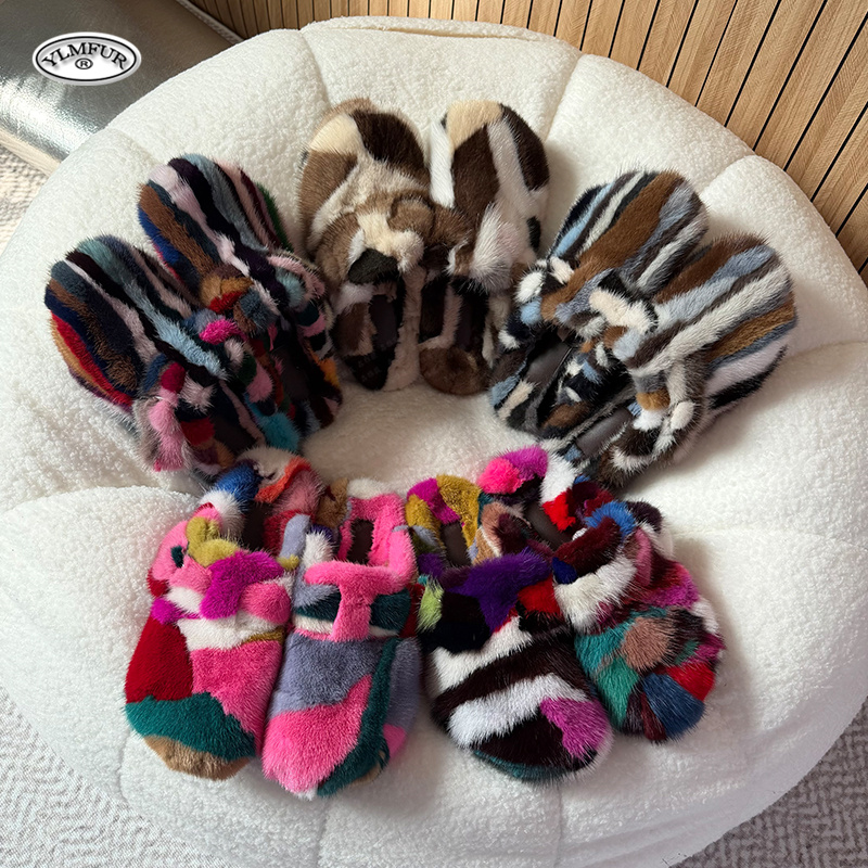 รองเท้าแตะขนมิงค์หรูหราสำหรับผ - Women Shoes Mules บทวิจารณ์และราคา