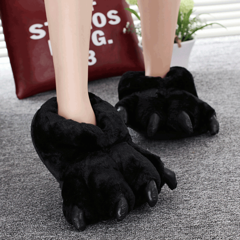 ขนาด 35-43 สีดําสัตว์ PAW รองเ - Women Shoes Mules บทวิจารณ์และราคา