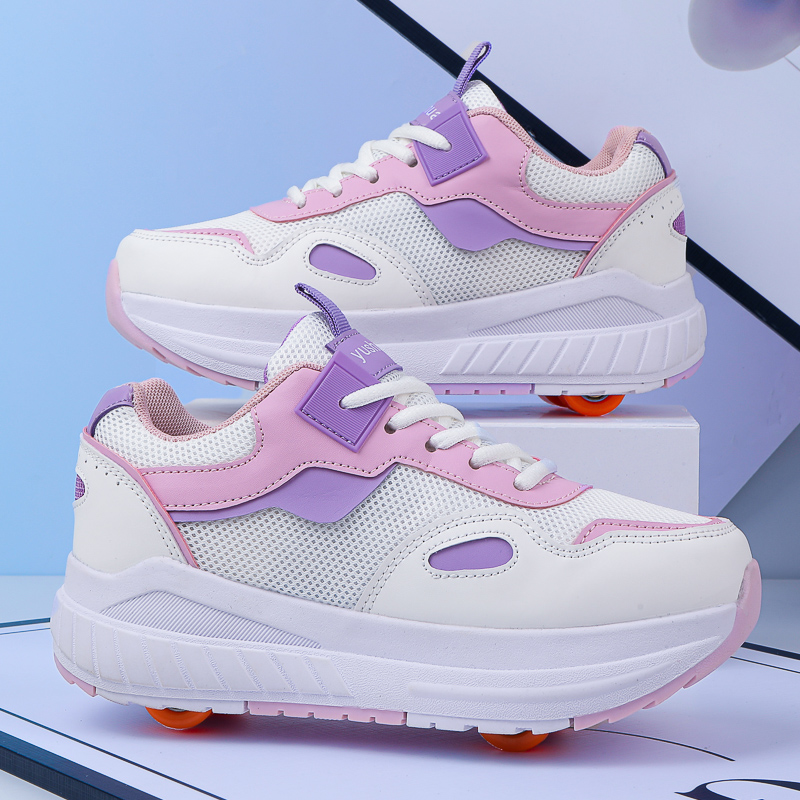 รองเท้าสเก็ตสำหรับเด็ก 4 ล้อ ร - Women'S Shoes Running Sports บทวิจารณ์และราคา