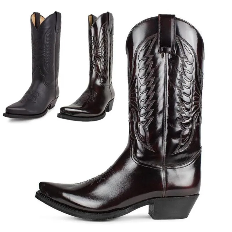 คาวบอยผู้ชายผู้หญิงประเทศ Vint - Western Cowgirl Boot บทวิจารณ์และราคา