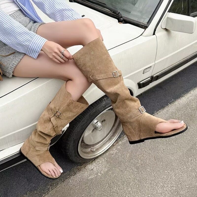รองเท้าบูทคาวบอยแบบยาวพับได้สำ - Western Cowgirl Boot บทวิจารณ์และราคา