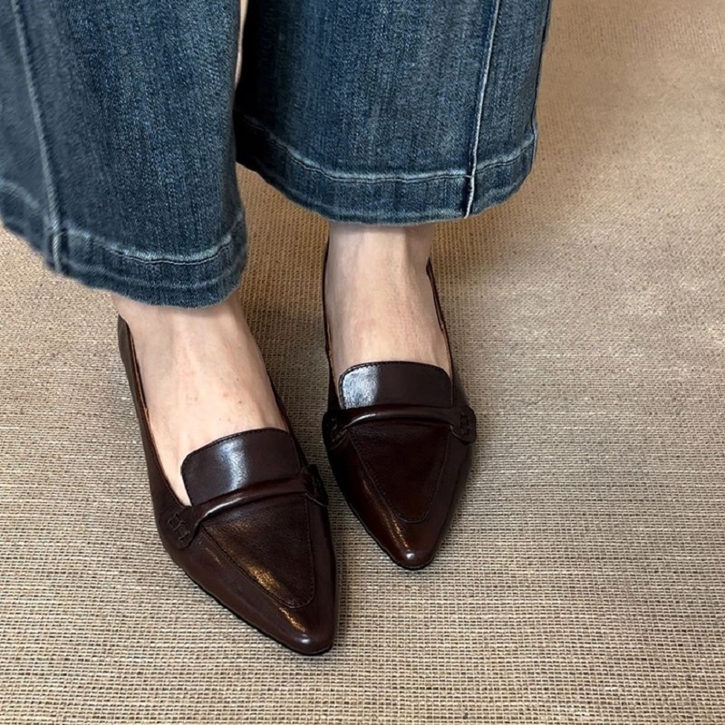 รองเท้าส้นหนา Cozy Med สไตล์วิ - Women Shoes Size 4 In Cm บทวิจารณ์และราคา