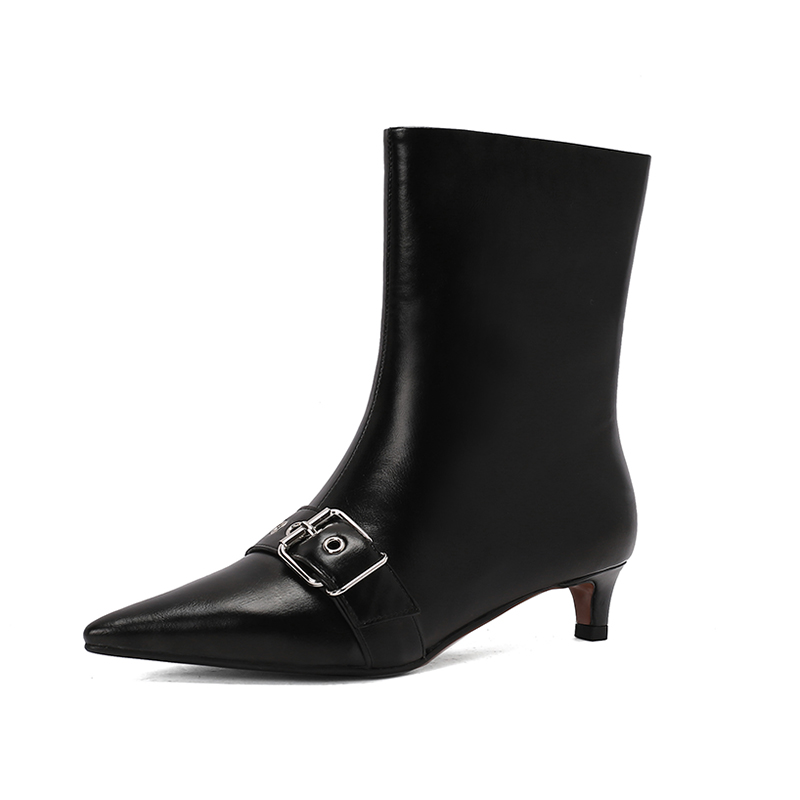 รองเท้าบูทหุ้มข้อผู้หญิง หัวแห - Women Shoes Size 4 In Cm บทวิจารณ์และราคา