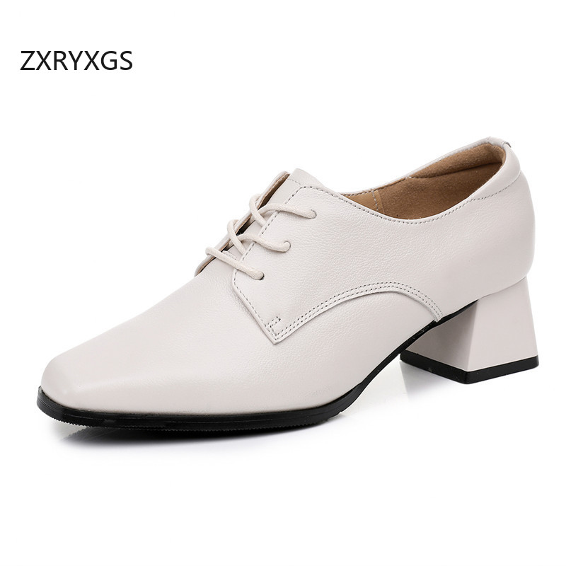 รองเท้าหนังผู้หญิง ZXRYXGS 202 - Women Shoes Size 4 In Cm บทวิจารณ์และราคา