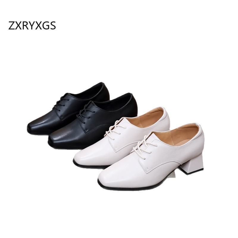 รองเท้าหนังผู้หญิง ZXRYXGS 202 - Women Shoes Size 4 In Cm บทวิจารณ์และราคา