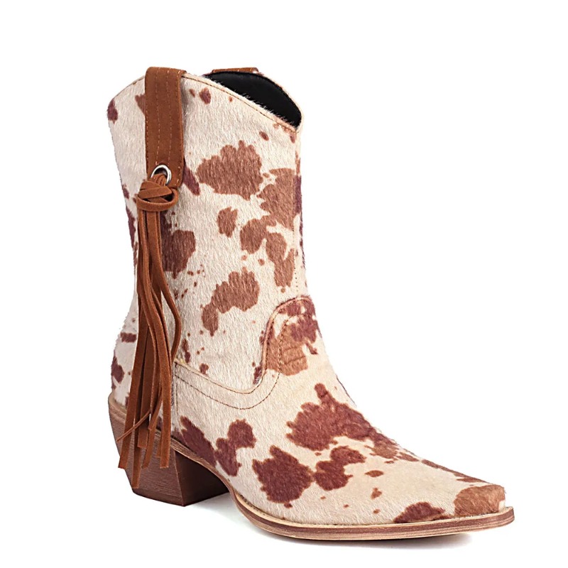 รองเท้าบูทคาวบอยหัวแหลมสไตล์วิ - Western Cowgirl Boot บทวิจารณ์และราคา
