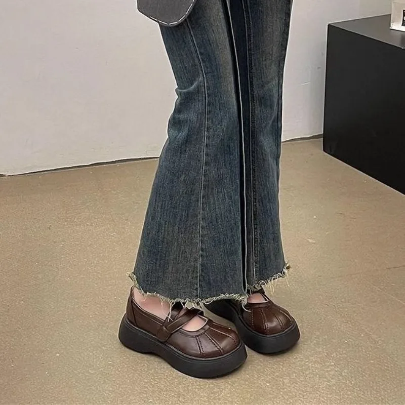 ผู้หญิงปั๊มLoafers รองเท้าผู้ห - Women Shoes Japanese Brand บทวิจารณ์และราคา