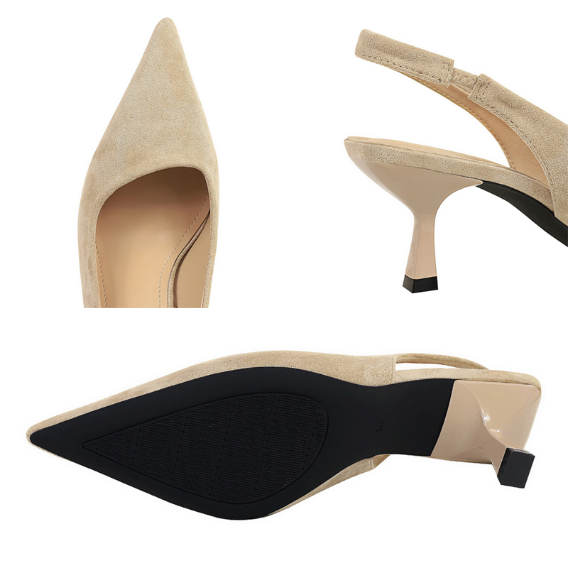 รองเท้าส้นสูงสไตล์ฝรั่งเศสแบบใ - Women Shoes Formal บทวิจารณ์และราคา