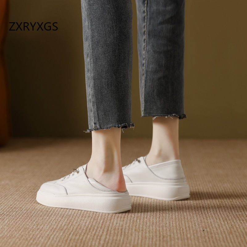 ZXRYXGS 2026 รองเท้าผ้าใบสีขาว - Women Shoes Size 4 In Cm บทวิจารณ์และราคา