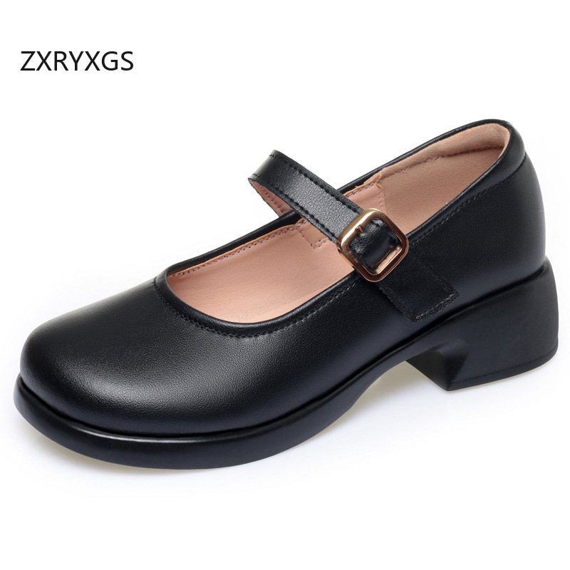 ZXRYXGS ขายดี 2026 รองเท้าหนัง - Women Shoes Size 4 In Cm บทวิจารณ์และราคา
