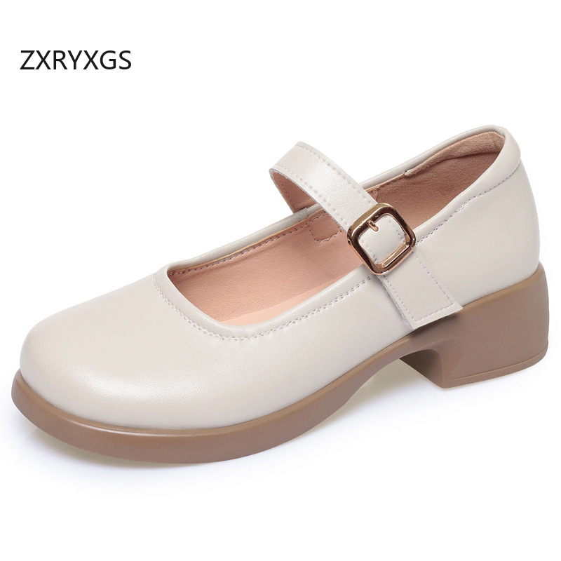 ZXRYXGS ขายดี 2026 รองเท้าหนัง - Women Shoes Size 4 In Cm บทวิจารณ์และราคา