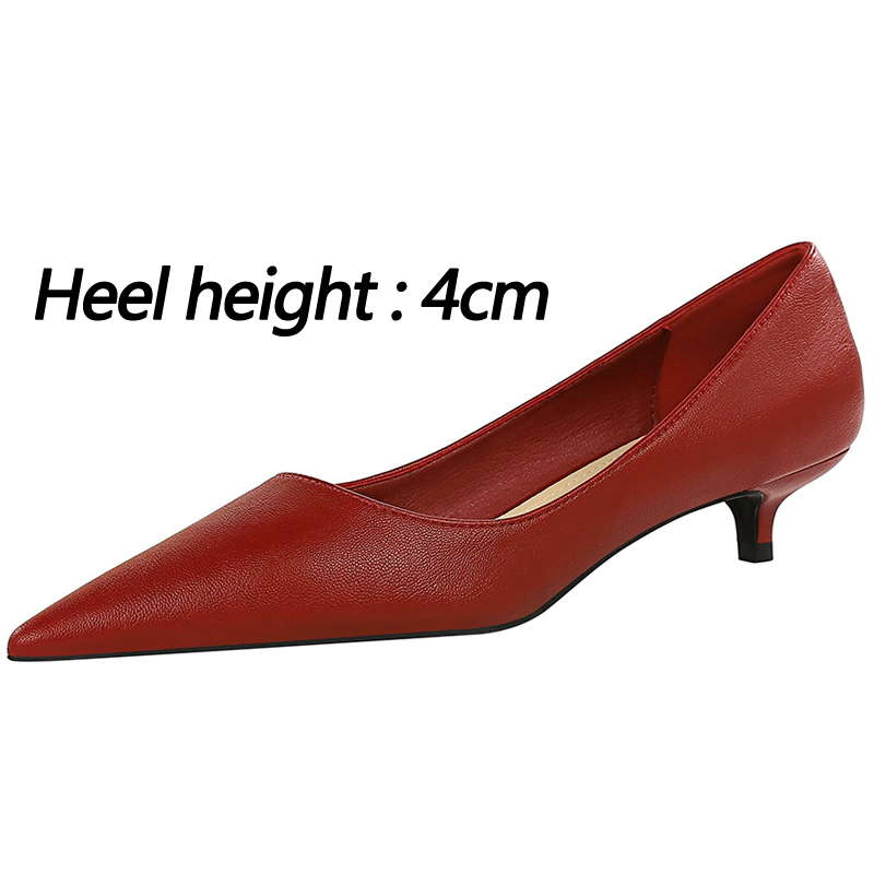 รองเท้าส้นสูงหัวแหลมแบบแฟชั่น  - Women Shoes Size 4 In Cm บทวิจารณ์และราคา