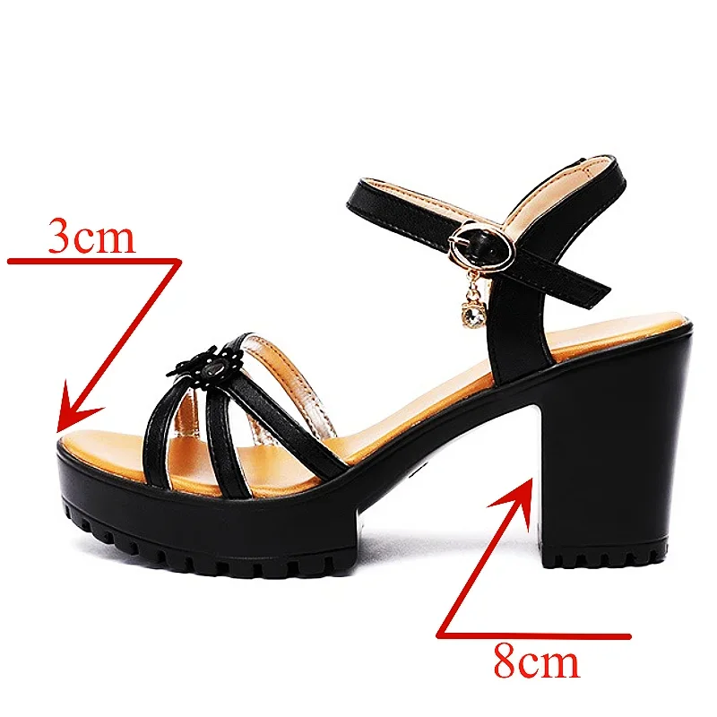 รองเท้าส้นสูงแบบแพลตฟอร์มหนังน - Women Shoes Formal บทวิจารณ์และราคา