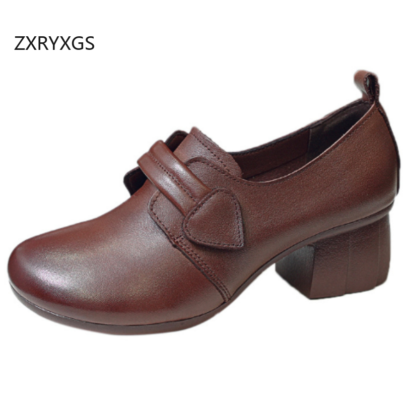 รองเท้าหนังวัวแท้ ZXRYXGS 2025 - Women Shoes Size 4 In Cm บทวิจารณ์และราคา